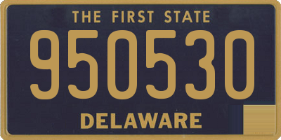 DE license plate 950530