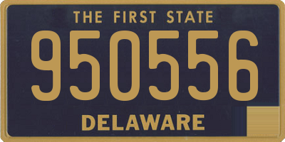DE license plate 950556
