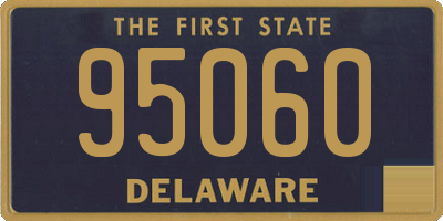 DE license plate 95060