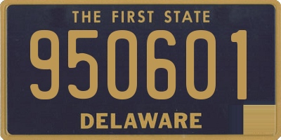 DE license plate 950601