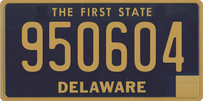 DE license plate 950604