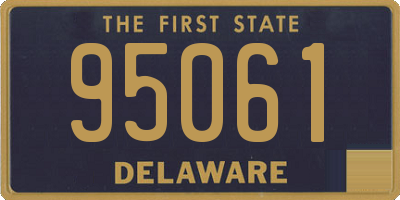 DE license plate 95061