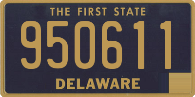DE license plate 950611