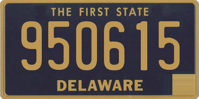 DE license plate 950615