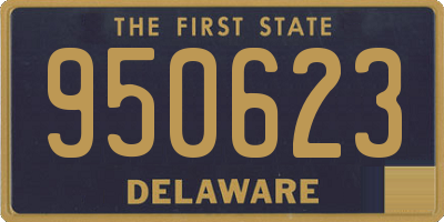 DE license plate 950623