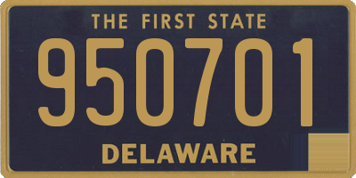 DE license plate 950701