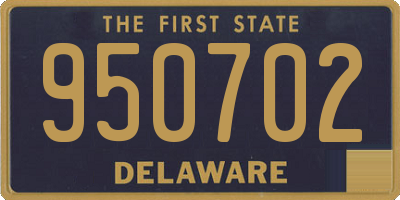 DE license plate 950702