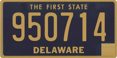 DE license plate 950714