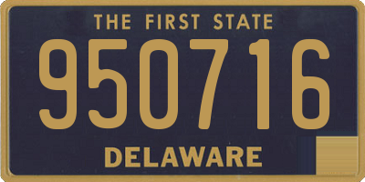 DE license plate 950716