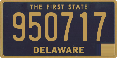 DE license plate 950717