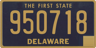 DE license plate 950718