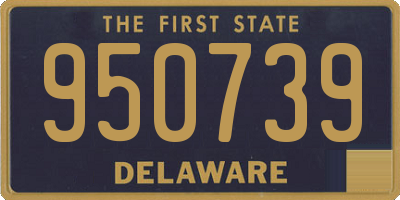 DE license plate 950739