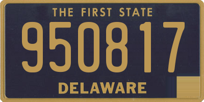 DE license plate 950817