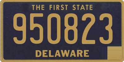 DE license plate 950823