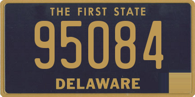 DE license plate 95084