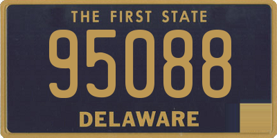 DE license plate 95088