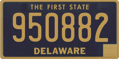 DE license plate 950882