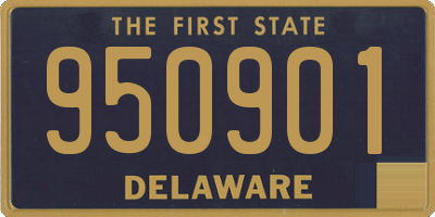 DE license plate 950901