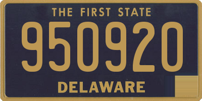 DE license plate 950920