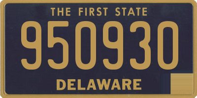 DE license plate 950930