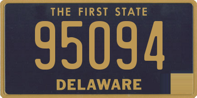 DE license plate 95094