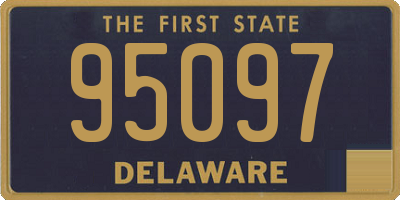 DE license plate 95097
