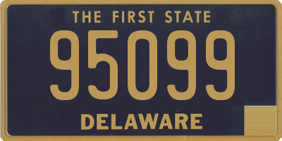 DE license plate 95099