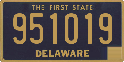 DE license plate 951019