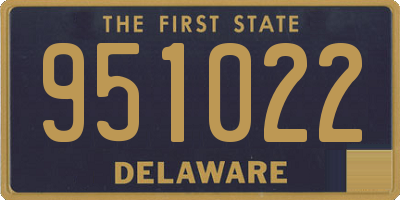 DE license plate 951022