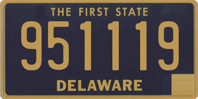 DE license plate 951119