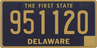 DE license plate 951120