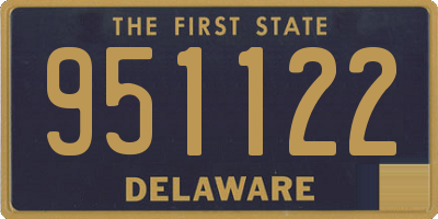 DE license plate 951122