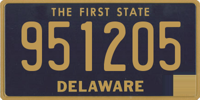 DE license plate 951205