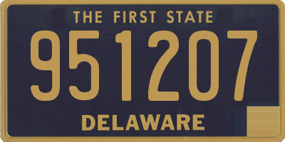DE license plate 951207