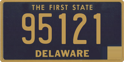 DE license plate 95121