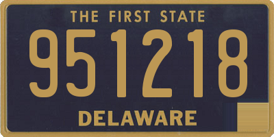 DE license plate 951218