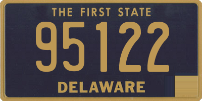 DE license plate 95122