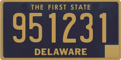 DE license plate 951231