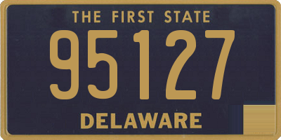 DE license plate 95127