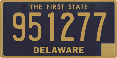 DE license plate 951277
