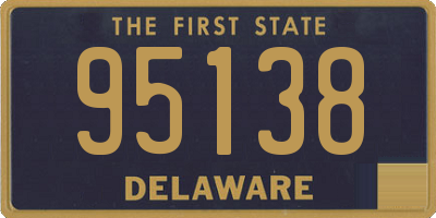 DE license plate 95138