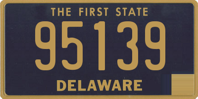 DE license plate 95139