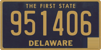 DE license plate 951406