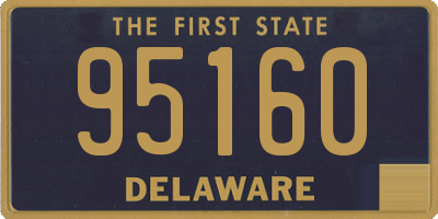DE license plate 95160