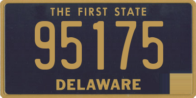 DE license plate 95175