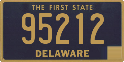DE license plate 95212