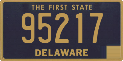 DE license plate 95217
