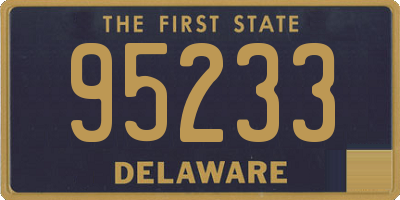 DE license plate 95233