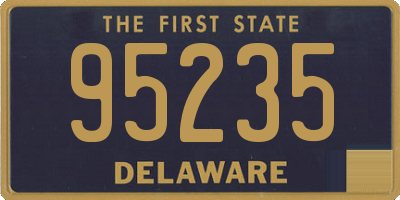 DE license plate 95235