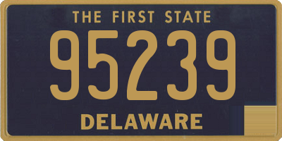 DE license plate 95239